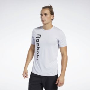 Reebok Workout Ready ACTIVCHILL T Shirt Herren - Grau - DE 675-NSY